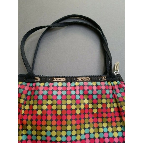 Le Sportsac Polka Dot Purse Bag- - Picture 3 of 6